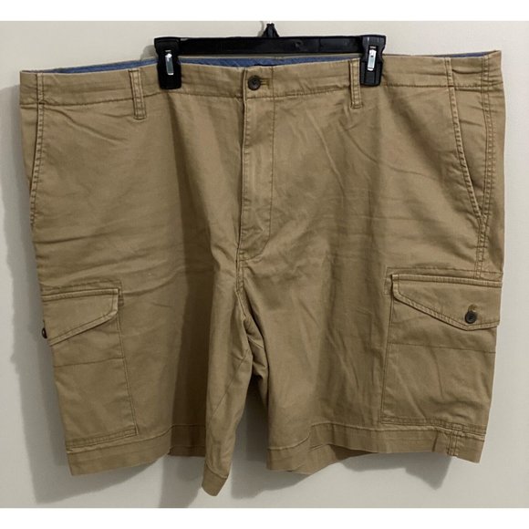 Chaps Shorts Chaps Khaki Chino Cargo Shorts Brown Mens Sz 46 Poshmark